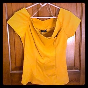 NWT Crepe Off Shoulder Betty Top by Steady